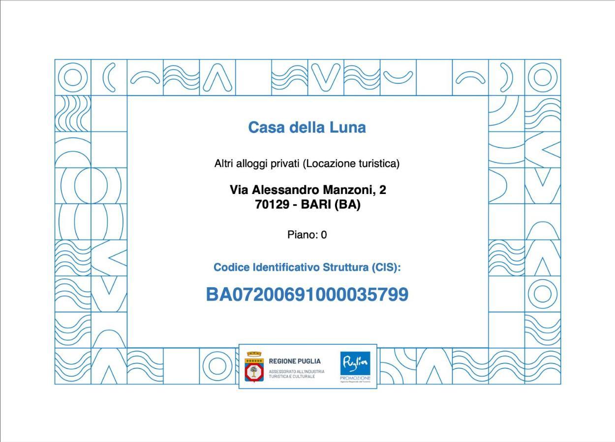Casa Della Luna Bari Bagian luar foto